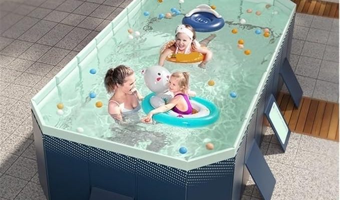 каркасный бассейн на дачу